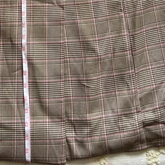 Avec Les Filles Plaid Trench Coat - Picture 11 of 13